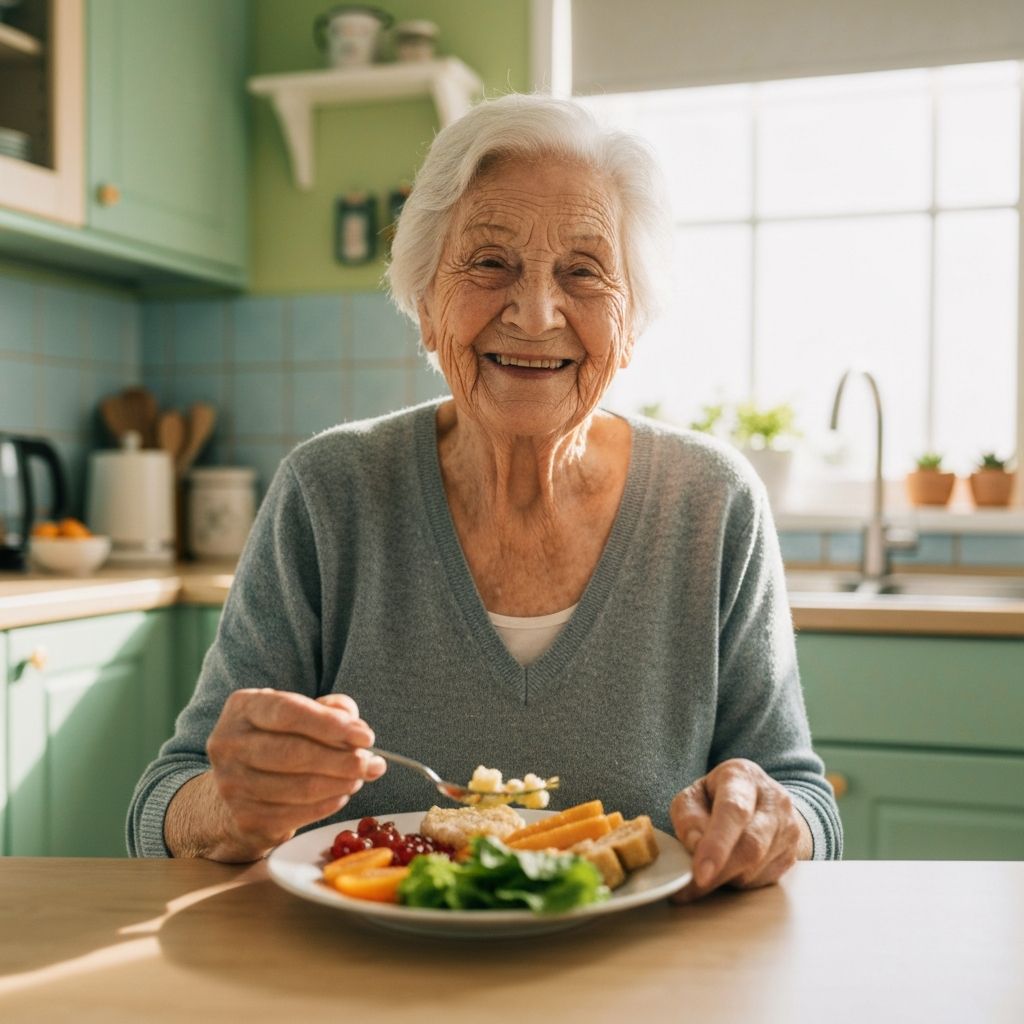 Nutrición adecuada para personas mayores